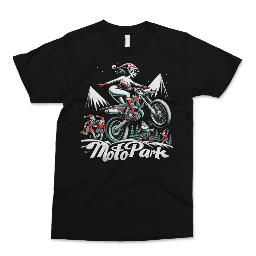 MP T-SHIRT CHRISTMAS PIN-UP